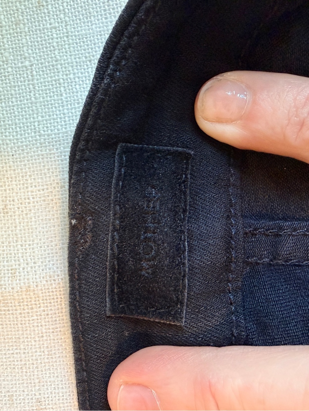 MOTHER Guilty Glitter Racer High Waisted Looker Ankle Fray Jeans 25 - Picture 11 of 16